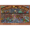 Jigsaw Puzzle Maze Detective Pierre Pierre's Garage 1000 Pieces (10-1381)