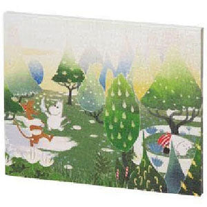Jigsaw Puzzle Canvas Puzzle Moomin Beautiful Garden 586 pieces (2306-01)