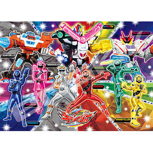 Jigsaw Puzzle Mashin Sentai Kiramager Kirameku Super Team 300 Large Pieces (3...