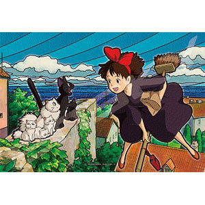 Jigsaw puzzle Studio Ghibli work I love the town of Koriko! 300 pieces (300-AC046)