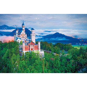 Jigsaw puzzle Neuschwanstein Castle 1000 pieces (51-268)
