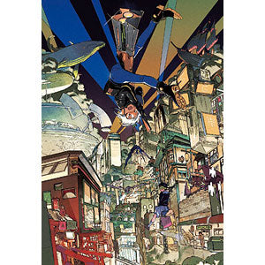 Jigsaw puzzle Uichi Ukigumo To our town 300 pieces (26-352S)