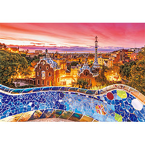 Jigsaw puzzle Park Guell 1000 pieces (51-274)