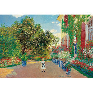 Jigsaw Puzzle The Painter's House in Argenteuil 1053 Super Small Piece (31-027)