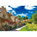 Jigsaw Puzzle Honey-Colored Town Cotswolds-England 1053 Super Small Piece (31-033)