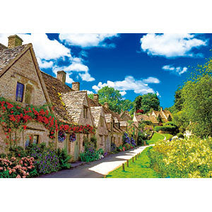 Jigsaw Puzzle Honey-Colored Town Cotswolds-England 1053 Super Small Piece (31-033)