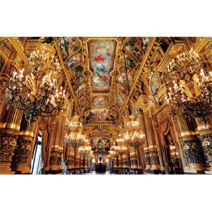 Jigsaw Puzzle Paris Seine River V Palais Garnier Grand Foyer [France] 1000 pieces (09-013S)