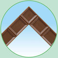 Joint frame L brown for jigsaw puzzles