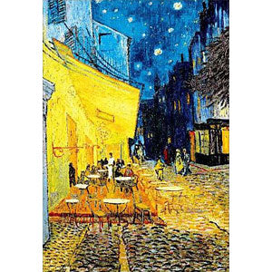 Jigsaw Puzzle Masterpiece Night Cafe Terrace 1000 Micro Pieces (M81-619)
