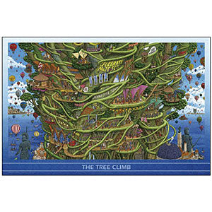 Jigsaw Puzzle Maze Detective Pierre Grand Tree Town 1000 pieces (10-1391)