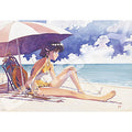 Jigsaw Puzzle Nadia of the Mysterious Sea Nadia Staring at the Sea 1000 Pieces (1000T-173)