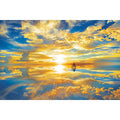 Jigsaw puzzle Golden Uyuni 1000 pieces (09-017S)