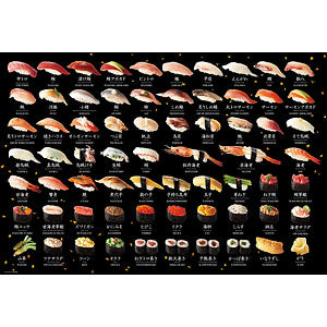 Jigsaw Puzzle Sushi Jigsaw Puzzle 1000 Micro Pieces (M81-624)