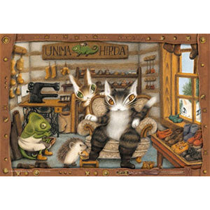 Jigsaw Puzzle Wachifield Unima and Hilda's Shoe Shop 300 pieces (03-924)