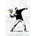 Jigsaw puzzle Banksy Flower Bomber 300 pieces (83-110)
