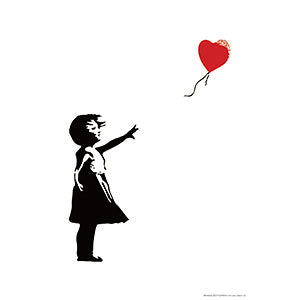 Jigsaw Puzzle Banksy Balloon Girl 300 Pieces (83-111)