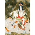 Jigsaw puzzle Fugen Bodhisattva statue 500 pieces (06-122S)