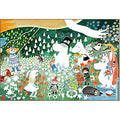 Jigsaw puzzle compact piece Moomin the Dangerous Journey 1000 pieces (13-09)