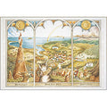 Jigsaw Puzzle Compact Piece Dayan and Wachifield World 500 Pieces (35-32)