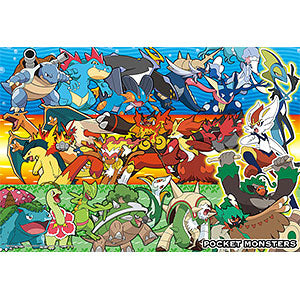 Jigsaw Puzzle Pocket Monsters What type would you choose as your partner? 100...
