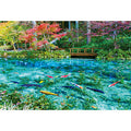 Jigsaw Puzzle Japanese Landscape Colorful Monet's Pond 1000 Pieces (51-293)