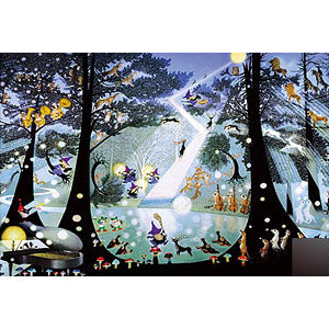 Jigsaw Puzzle Seiji Fujishiro Shining Forest 300 Pieces (300-369)