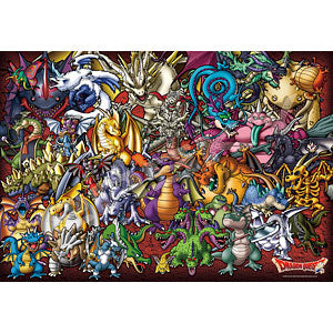 Jigsaw puzzle Dragon Quest 1000 piece jigsaw puzzle Dragon monsters gather! (...