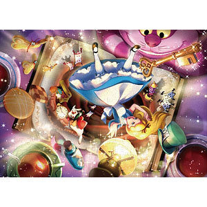 Jigsaw puzzle Fantastic story (Alice in Wonderland) 500 pieces (D-500-676)