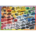 Jigsaw Puzzle Let's arrange Tomica by color! 80 pieces (80-036)