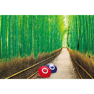 Jigsaw Puzzle Sagano Bamboo Forest 500 Small Pieces (500S-012)