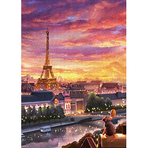 Jigsaw Puzzle One Day at Sunset City of Longing (Remy's Delicious Restaurant)...
