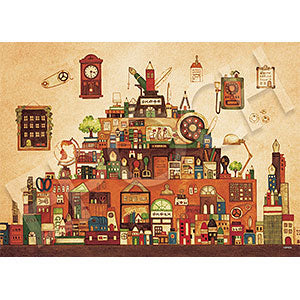 Jigsaw Puzzle Fairy Tale Art Stationery Kingdom 500 Pieces (06-525S)