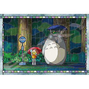 Jigsaw Puzzle Art Crystal Jigsaw My Neighbor Totoro Rainy Bus Stop 300 Pieces (300-AC059)