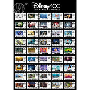 Jigsaw Puzzle Disney100: World Stamps 1000 pieces (D-1000-012)