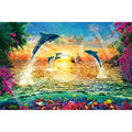 Jigsaw Puzzle Marine Art Jennifer Studio Golden Sailing 1000 Pieces (13-051S)