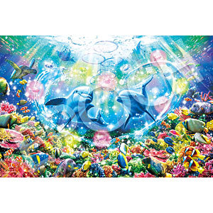 Jigsaw Puzzle Marine Art Yoshimasa Kishida Cherish Love 1000 pieces (13-052S)