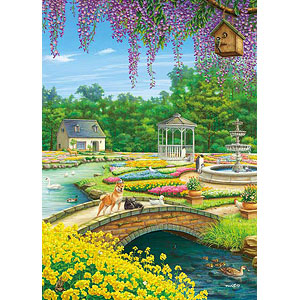 Jigsaw Puzzle Warm Garden 500 pieces (500-308)