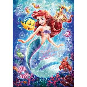 Jigsaw Puzzle Puzzle Decoration Collage Ariel -Jewel of the Sea- 108 pieces (...