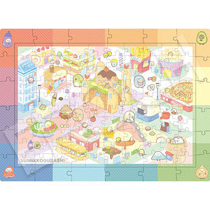 Jigsaw Puzzle Rainbow Frame (Sumikkogurashi) Welcome! Food Kingdom 100 Large ...