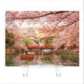 Jigsaw Puzzle Petit Paris Clear Himeji Castle and Cherry Blossoms 150 Pieces ...
