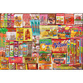 Jigsaw Puzzle Dagashi Collection Jigsaw Puzzle 1000 Pieces (1000-034)