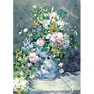 Jigsaw Puzzle World Painting Spring Bouquet 2000 Super Small Pieces (54-237)