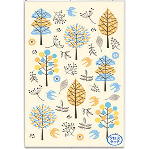 Jigsaw puzzle mini puzzle "Nordic series" Natural Forest 120 pieces (120-002)