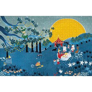 Jigsaw Puzzle Moomin Moonlight Party 1000 pieces (10-1459)