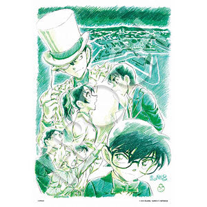 Jigsaw Puzzle Detective Conan: The Million Dollar Five-Ring Star-Theatrical Version Aoyama Sensei Hand-drawn Original Poster Ver.- 300 Pieces (28-043s)