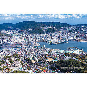 Jigsaw Puzzle Series - Japanese Cities 38 Nagasaki City, Nagasaki Prefecture ...