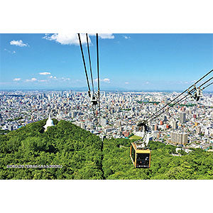 Jigsaw Puzzle Series - Japanese Cities 40 Sapporo City, Hokkaido "City of Sap...