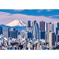 Jigsaw Puzzle Series - Japanese Cities 44 Shinjuku-ku, Tokyo "Mt. Fuji and Sh...
