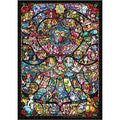 Jigsaw Puzzle Heroine Collection Stained Glass (Disney & Disney/Pixar) 1000 pieces (DW-1000-865)