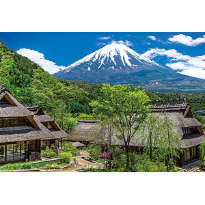 Jigsaw Puzzle Mt. Fuji and the Village of Healing 300 Pieces (300-094)